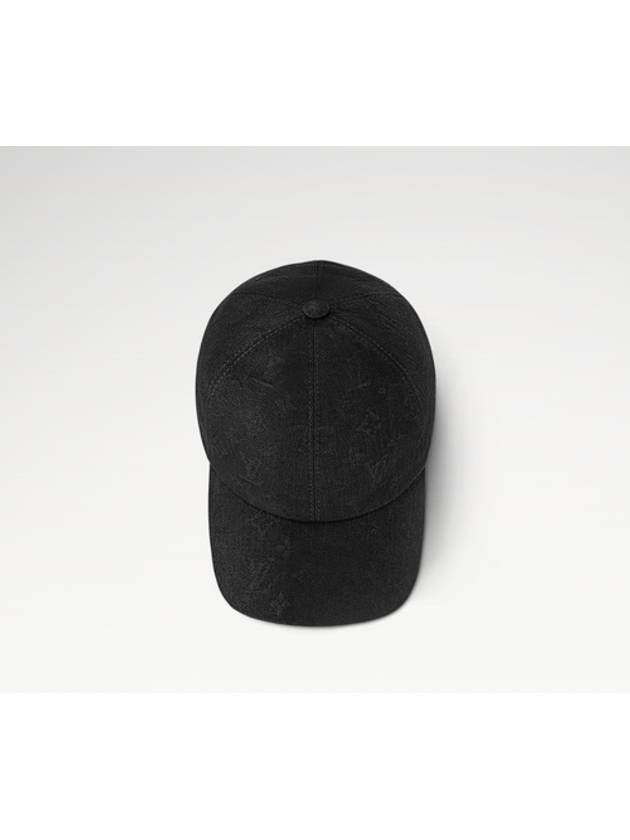 Monogram Essential Ball Cap Black - LOUIS VUITTON - BALAAN 5