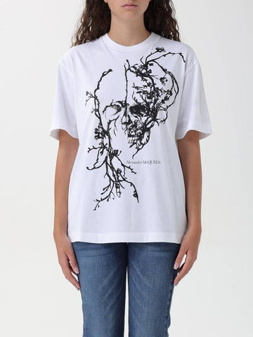 T-shirt Skull Alexander McQueen - ALEXANDER MCQUEEN - BALAAN 1