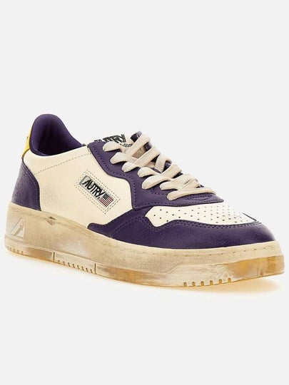 Medalist Super Vintage Low Top Sneakers Purple - AUTRY - BALAAN 2