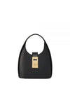 Women's Gancini Buckle Mini Hobo Shoulder Bag Black - SALVATORE FERRAGAMO - BALAAN 2