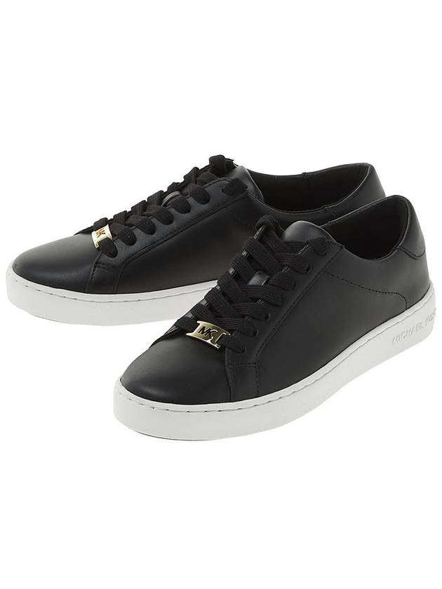 Irving Lace-Up Low Top Sneakers Black - MICHAEL KORS - BALAAN 2