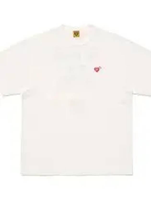 Chest Pocket Short Sleeve T-Shirt White - HUMAN MADE - BALAAN 2