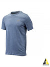 NSW Sustainability Club Cotton Short Sleeve T-Shirt Blue - NIKE - BALAAN 2