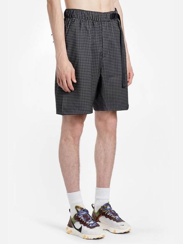 01AR1584010Tech Pack Woven Short PantsBlack Grid - NIKE - BALAAN 9