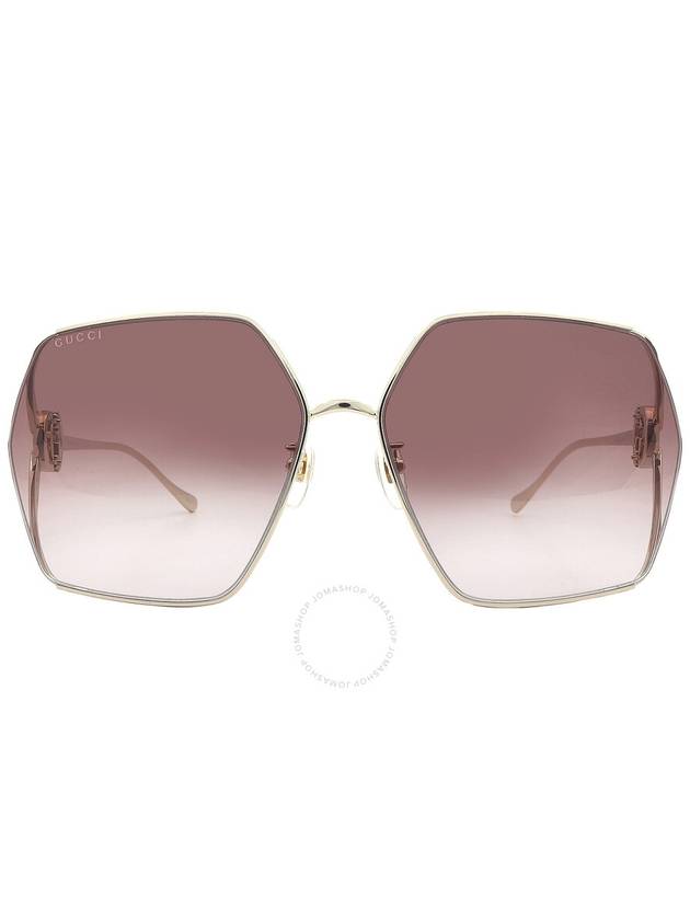 gradient oversized frame sunglasses GG1322SA003 - GUCCI - BALAAN 2