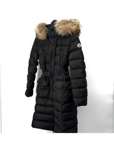 Chloe Women s Long Padding Black Size 0 - MONCLER - BALAAN 1