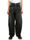 JEAN49 S25 D15 BLACK Paris Best Patch Wide Jeans - Y/PROJECT - BALAAN 1