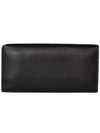 Women's D Ring Leather Long Wallet Black - BURBERRY - BALAAN 3