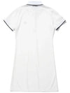 2NE Doug YOKO collar sleeve point short sleeve dress WHITE - 20THHOLE - BALAAN 2