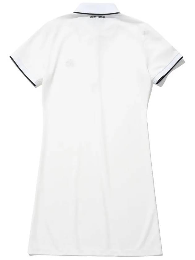 2NE Doug YOKO collar sleeve point short sleeve dress WHITE - 20THHOLE - BALAAN 2