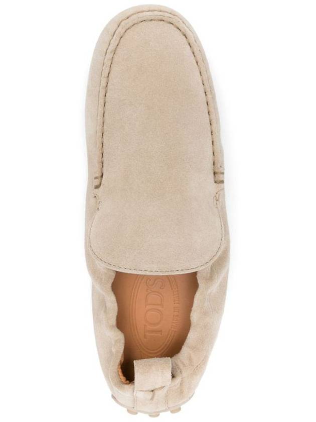 Tod'S Gommino Curled Suede Loafers Shoes - TOD'S - BALAAN 4