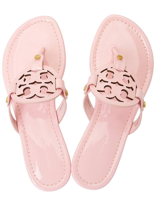 Miller Patterned Flip Flops Petunia - TORY BURCH - BALAAN.