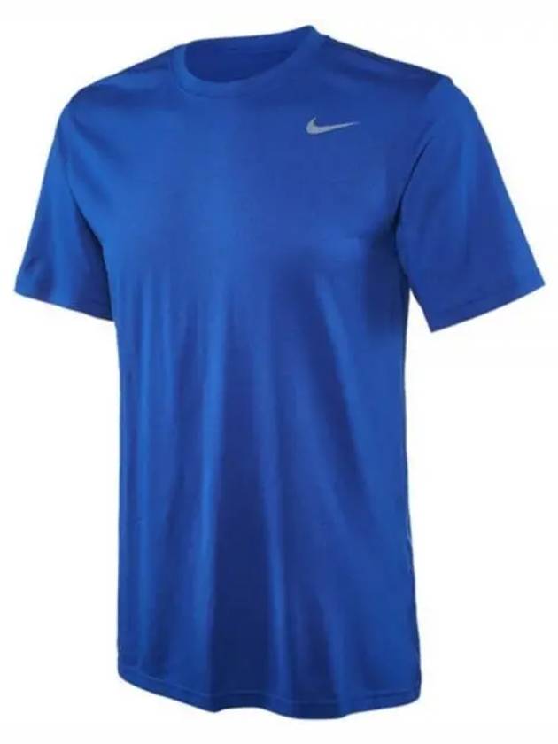 Team Legend Crew Sport Short Sleeve T-Shirt Blue - NIKE - BALAAN 2