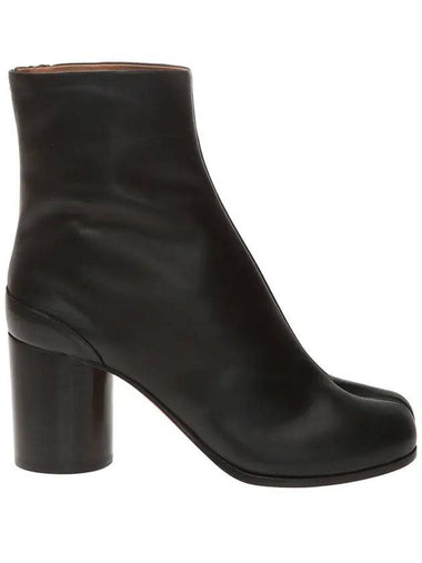 Tabi Calfskin Middle Boots Black - MAISON MARGIELA - BALAAN 1