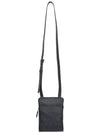 Gancini Embossed Travel Cross Bag Black - SALVATORE FERRAGAMO - BALAAN 4