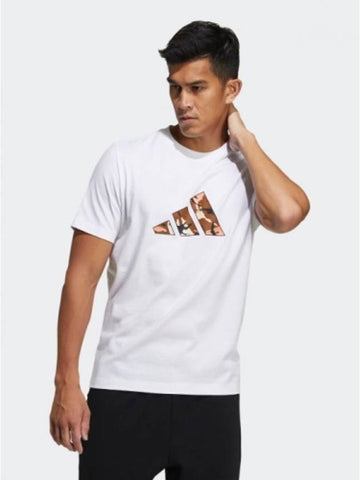 01GP0852 PerformanceCamo Logo TShirtWhite Camo - ADIDAS ORIGINALS - BALAAN 1