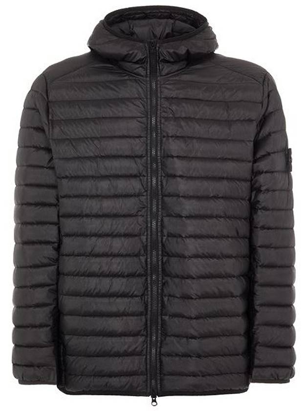 Loom Woven Chambers R-Nylon Down-TC Packable Jacket Black - STONE ISLAND - BALAAN 3