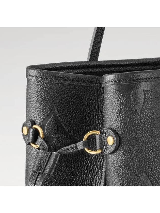 Neverfull MM Monogram Empreinte Tote Bag Noir - LOUIS VUITTON - BALAAN 3