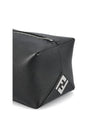 Roma Toiletry Leather Pouch Bag Black - FENDI - BALAAN 5