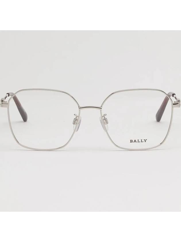 Glasses frame BY5072H 016 square silver frame light metal frame - BALLY - BALAAN 3