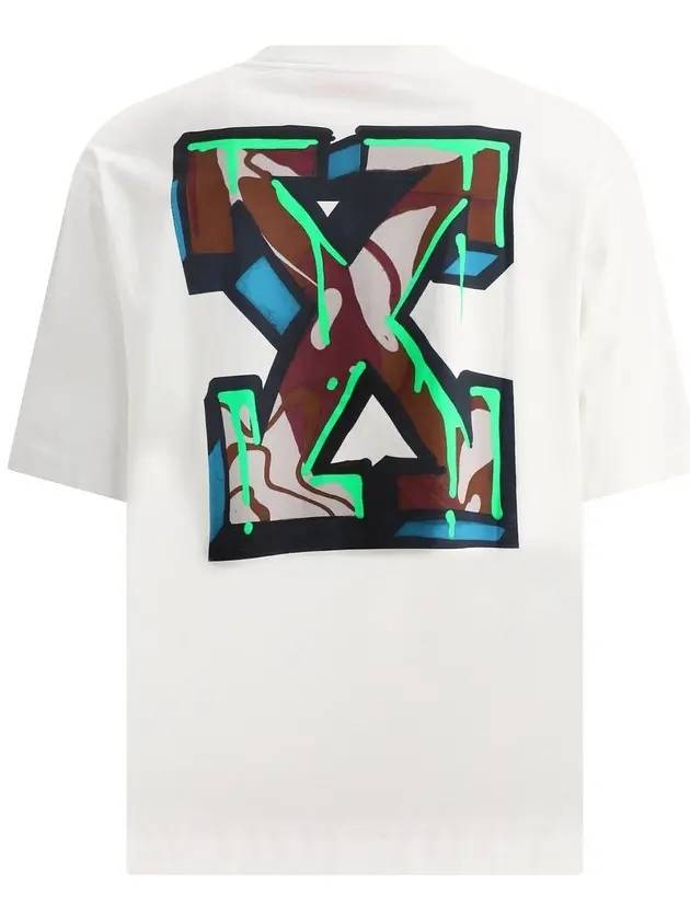 Arrow Skate Logo Short Sleeve T-Shirt White - OFF WHITE - BALAAN 1