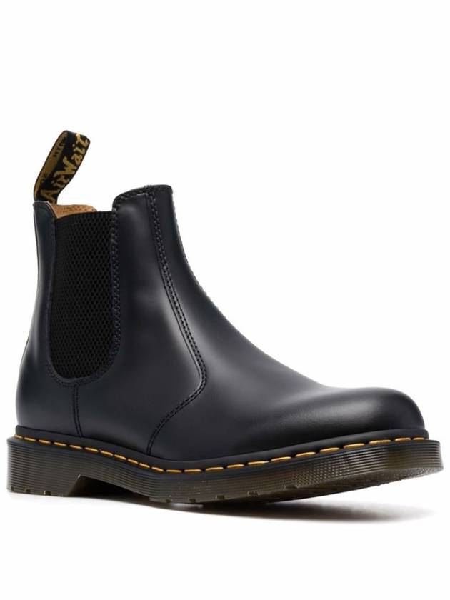 2976 Stitch Smooth Leather Chelsea Boots Black - DR. MARTENS - BALAAN 3