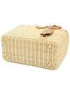 Small Wicker Tote Bag Natural - PRADA - BALAAN 5