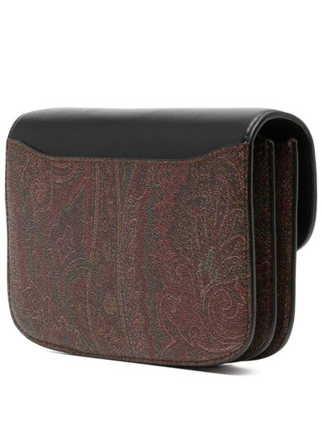 Paisley Print Shoulder Bag Brown - ETRO - BALAAN 3