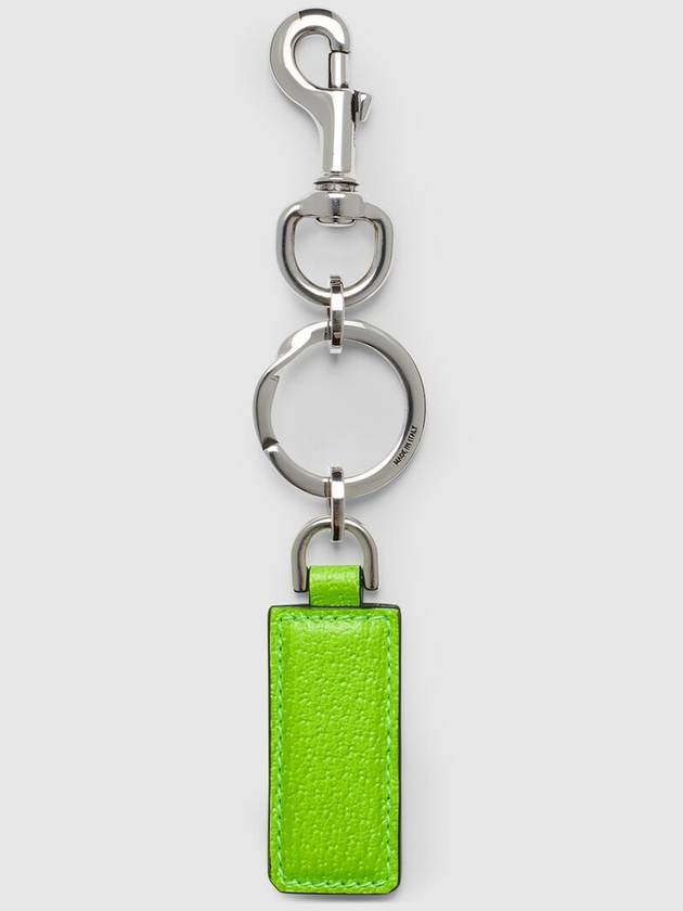 Ophidia Hook Closure Key Chain Beige Green - GUCCI - BALAAN 3