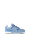 LV Trainer Low Top Sneakers Blue - LOUIS VUITTON - BALAAN 1