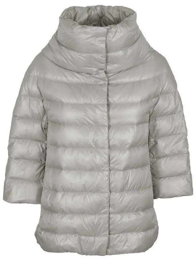 Women's Aminta Nylon Down Padding Pearl Grey - HERNO - BALAAN 2