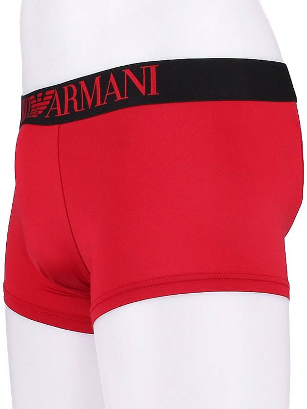 Men's Micro Trunk Briefs Red - EMPORIO ARMANI - BALAAN 4