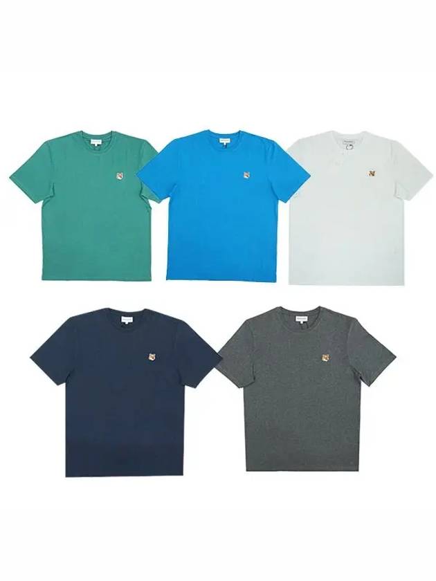 Fox head patch short sleeve t shirt LM00104KJ0008 5 types choose 1 - MAISON KITSUNE - BALAAN 1