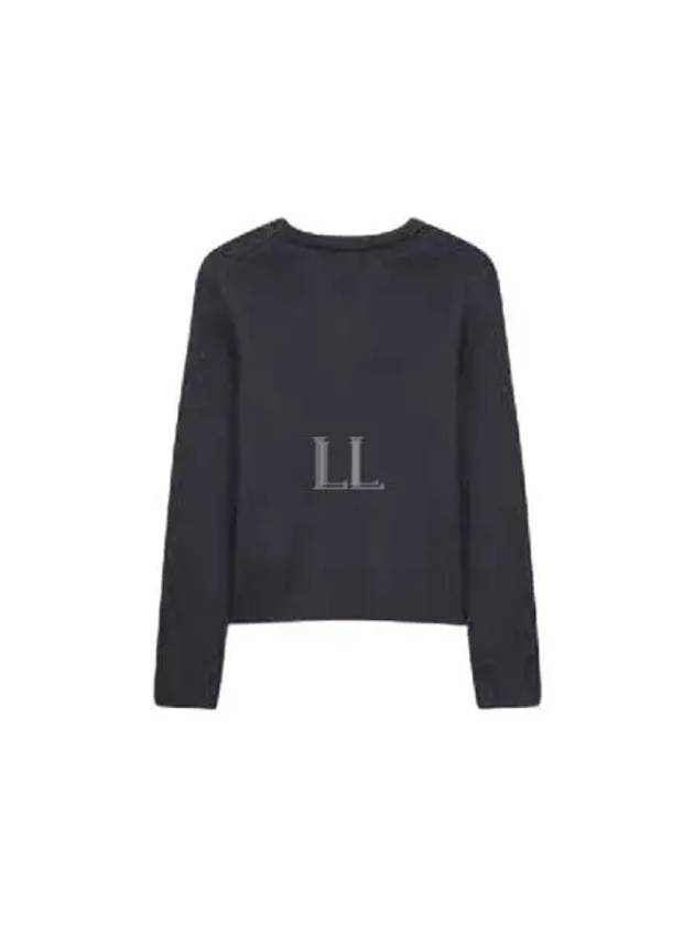 Billie Rubber Jumper Knit Top Charcoal - ISABEL MARANT - BALAAN 2