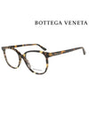 Glasses Frame BV1023O 002 Round Acetate Men Women Glasses - BOTTEGA VENETA - BALAAN.