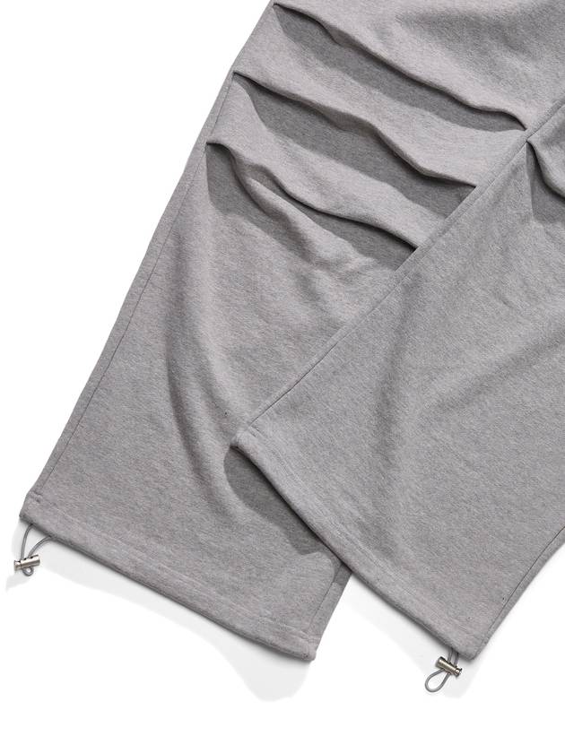 Tucked Sweatpants Melange - PHOS333 - BALAAN 7