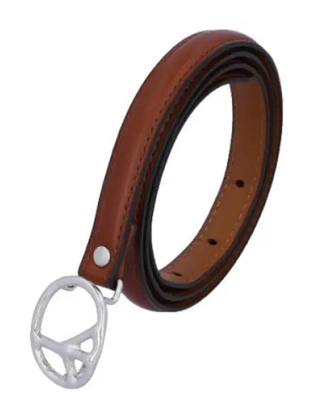 Piece Buckle Narrow Belt Brown Waistband - NEEDLES - BALAAN 1