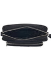 Re-Nylon Brushed Leather Shoulder Bag Black - PRADA - BALAAN 11