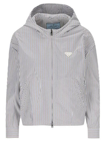 Prada Jackets White - PRADA - BALAAN 1