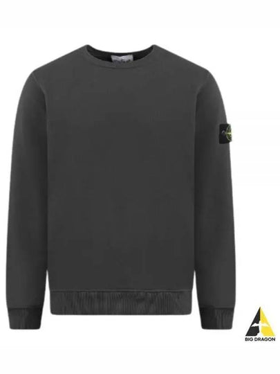 Compass Patch Cotton Sweatshirt Lead Grey - STONE ISLAND - BALAAN 2