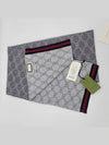 GG Two Tone Wool Scarf Grey - GUCCI - BALAAN 4