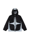 Star Shell Parka Black Gray - YEO - BALAAN 1