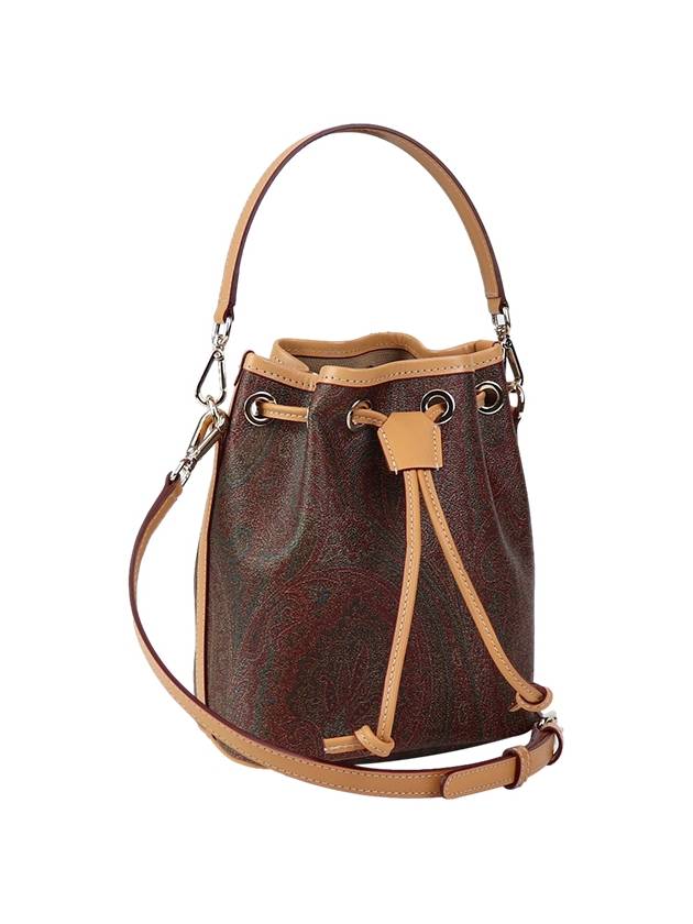 Paisley Mini Bucket Bag Brown - ETRO - BALAAN 4