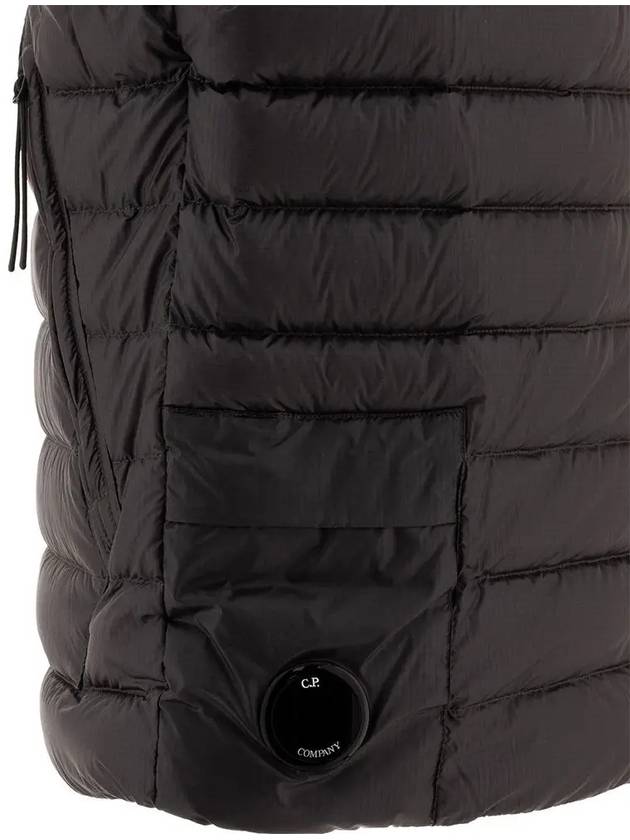 D.D. Shell Lens Down Vest Black - CP COMPANY - BALAAN 4