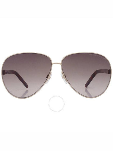 Marc Jacobs Brown Gradient Aviator Ladies Sunglasses MARC 522/S 006J/HA 62 - MARC JACOBS - BALAAN 1