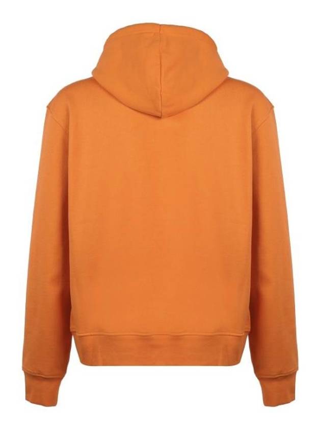 Le Brodet Logo Cotton Hooded Top Orange - JACQUEMUS - BALAAN 3