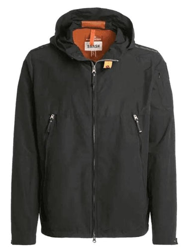 Men's Uta Hooded Zip-Up Jacket Black - PARAJUMPERS - BALAAN 1