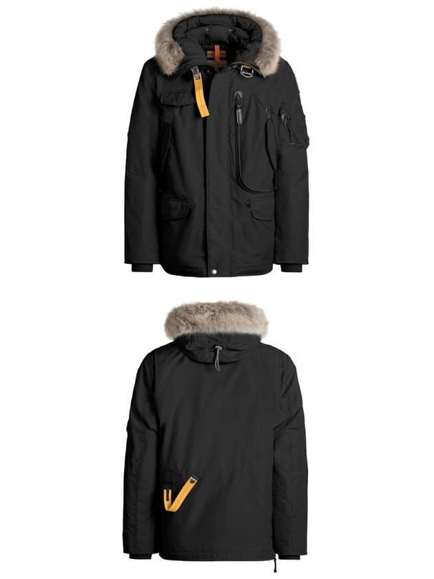 Men's Right Hand Parka Black - PARAJUMPERS - BALAAN 5