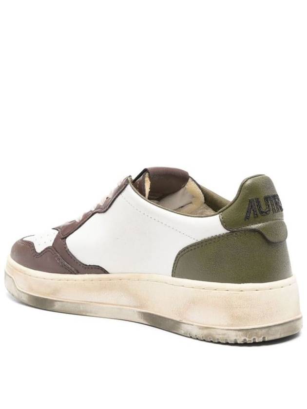 Autry Sup Vint Low Leather Sneakers - AUTRY - BALAAN 4