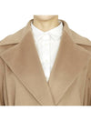 Umido Cashmere Single Coat Beige - MAX MARA - BALAAN 9